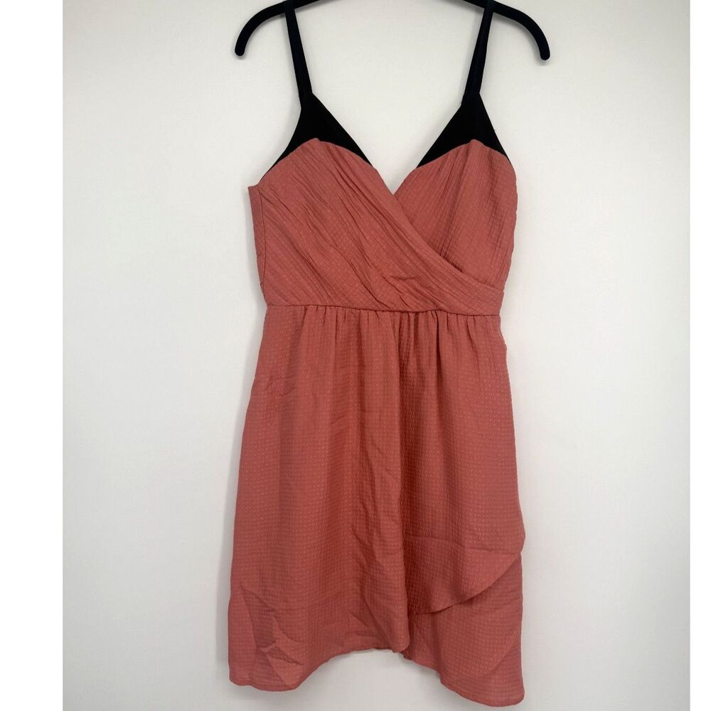 Frock! By Tracy Reese 100% Silk Coral Dress Size 6